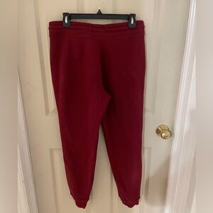 Red men’s sweatpants Hollister
